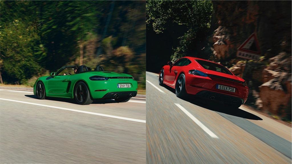 Porsche 718 GTS Boxster e CaymanPH: autoevolution.com