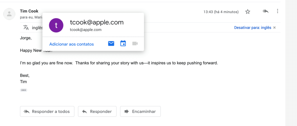 Apple Watch Salva Vita Jorge Arresto