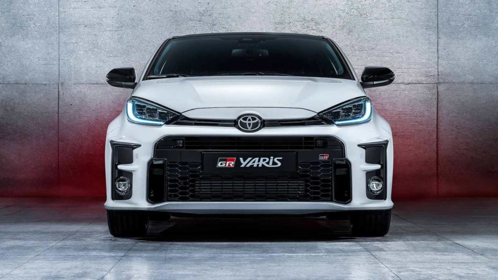 GR Yaris: vista frontale PH: Motoring Research