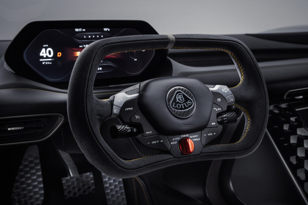 Lotus Evija, la prima hypercar elettrica del Regno Unito