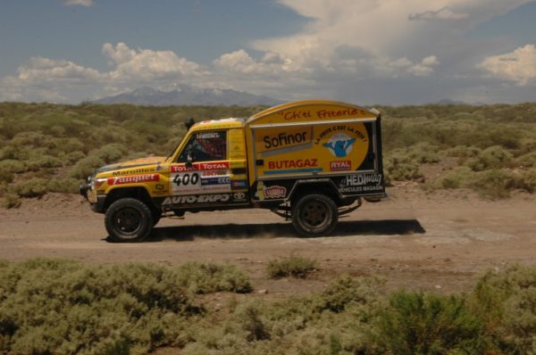 La Toyota HJZ79 con la friggitrice sulle spalle