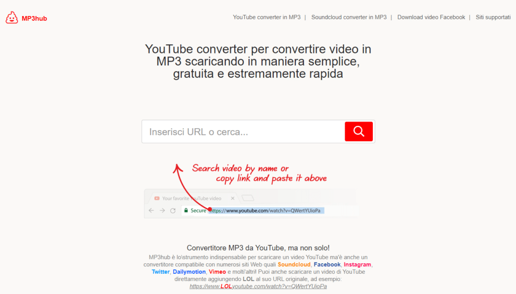 Screenshot MP3 HUB