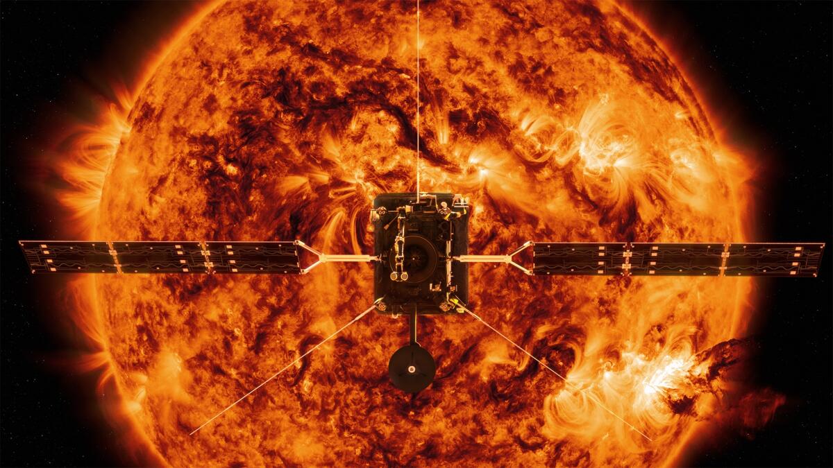 La sonda Solar Orbiter pronta per andare...in orbita! - Rendering di Solar Orbiter.

Crediti: NASA
