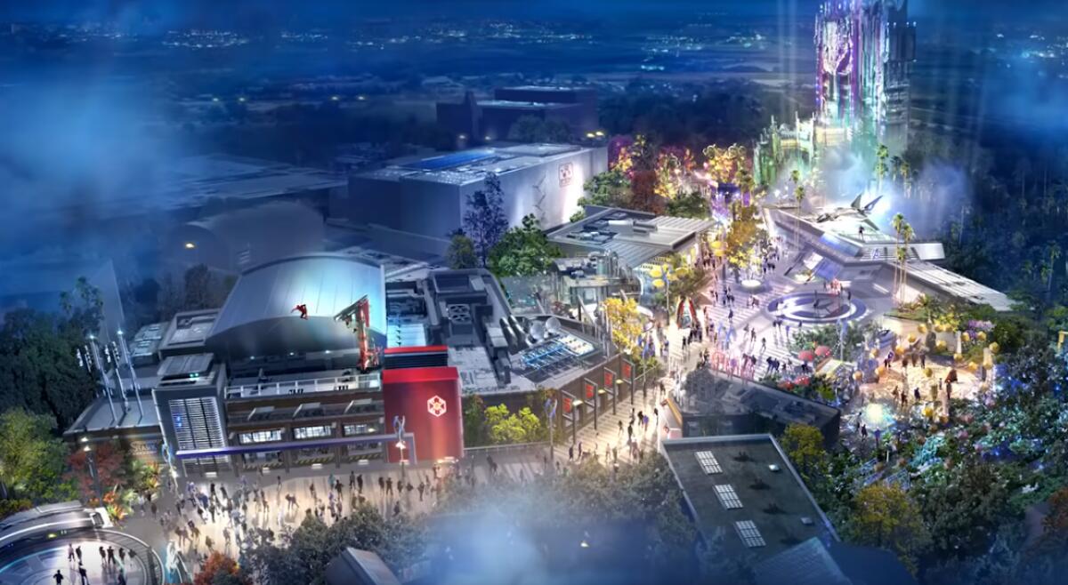 Avengers Campus: un parco pieno di tecnologia Marvel - 