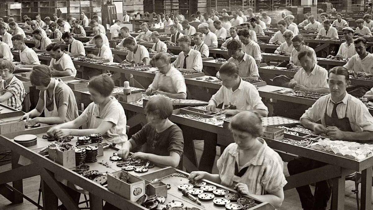Accenni di storia: la razionalizzazione del lavoro - 