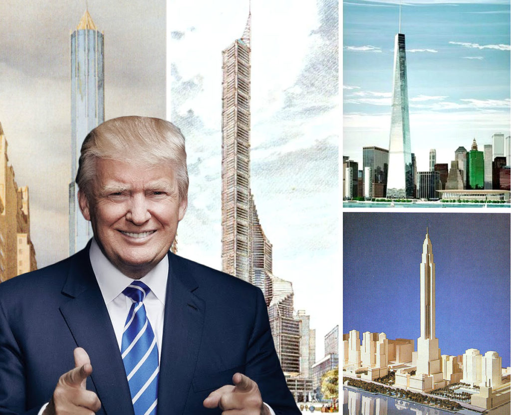 Donald Trump promuove la costruzione di un grattacielo a New York. Ph: 6sqft.com