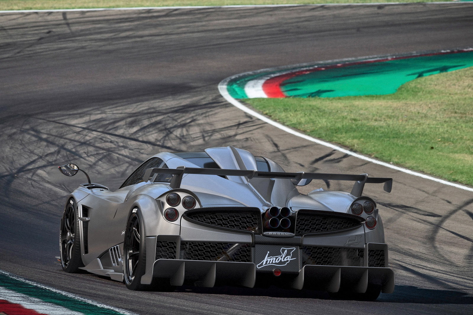 Pagani Imola sul circuito di Imola