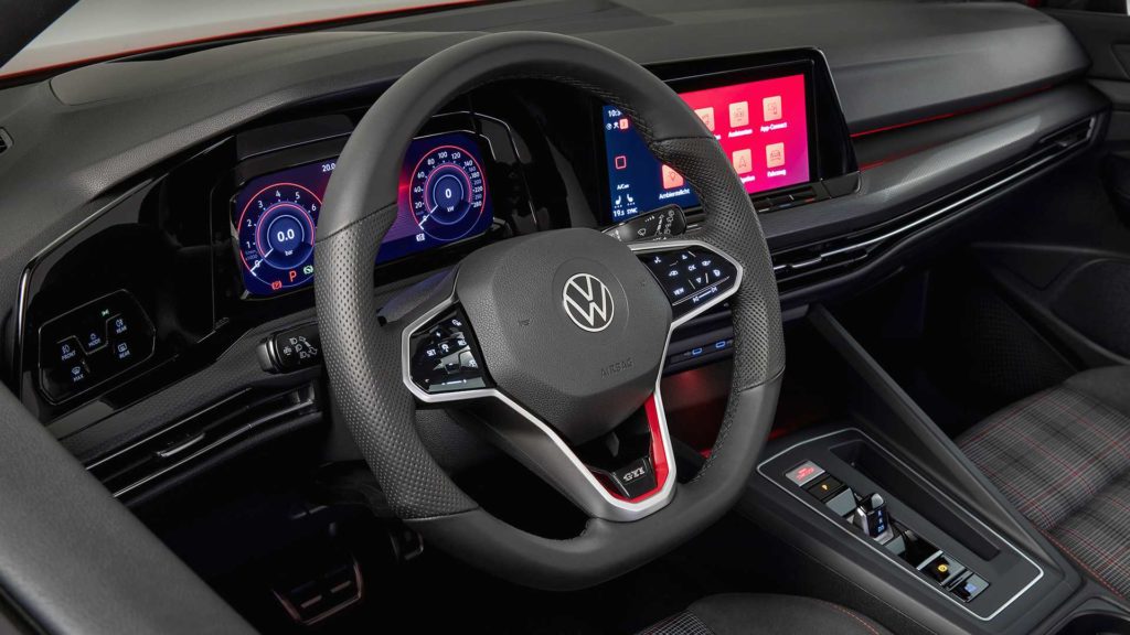 Interno Volkswagen Golf GTI 2020