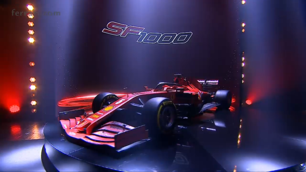Ferrari SF1000, ecco le prime immagini della nuova F1 di Maranello