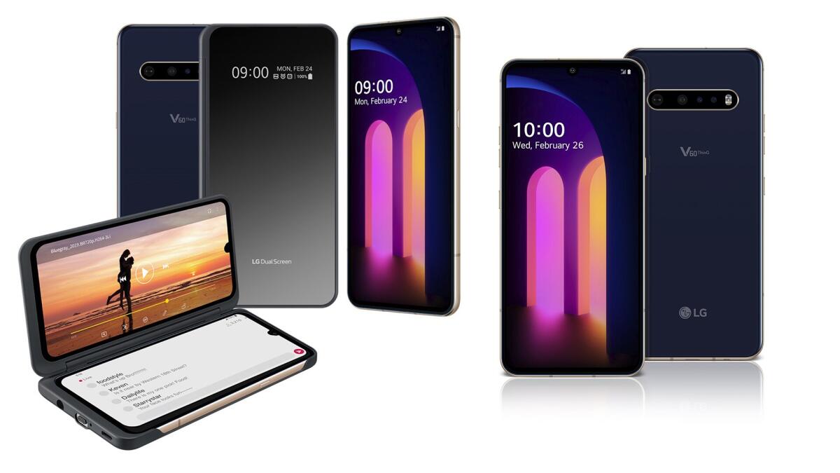 LG V60 ThinQ 5G: è ufficiale - LG 60 ThinQ 5G. Credits: androidworld.it