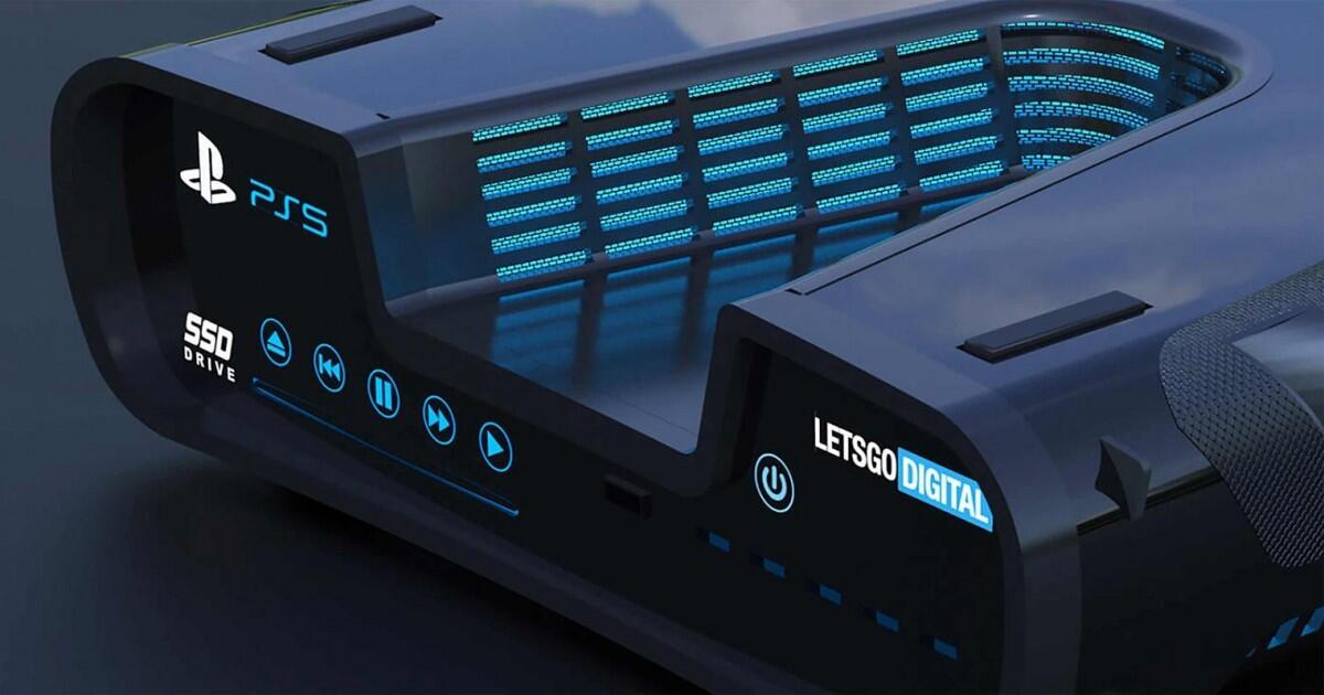 PS5: nuovi leak sulle caratteristiche della console - Il possibile design della PS5. Credits: Ihavefind.com