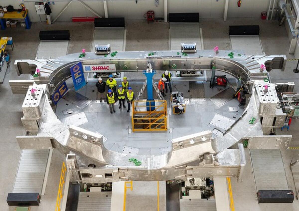 Pronta la prima maxi bobina europea del progetto ITER - ansa.it