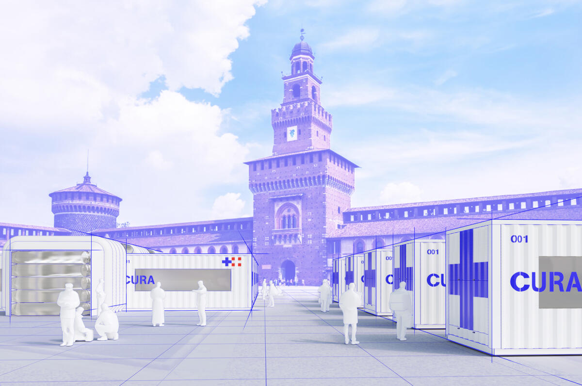 Progetto CURA: container per l’emergenza sanitaria - Ph: archdaily.com