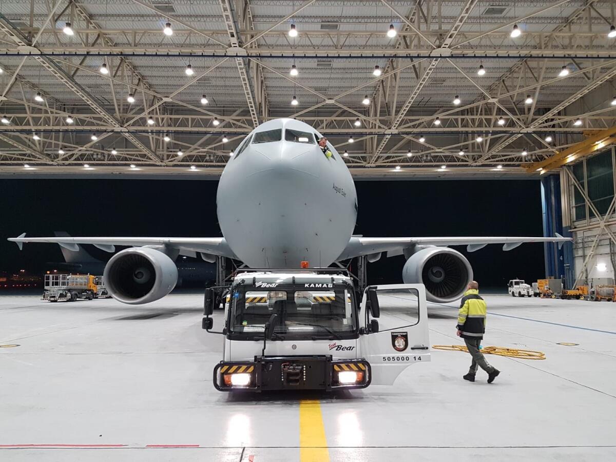 L'aereo tedesco per trasporto di pazienti con coronavirus - 