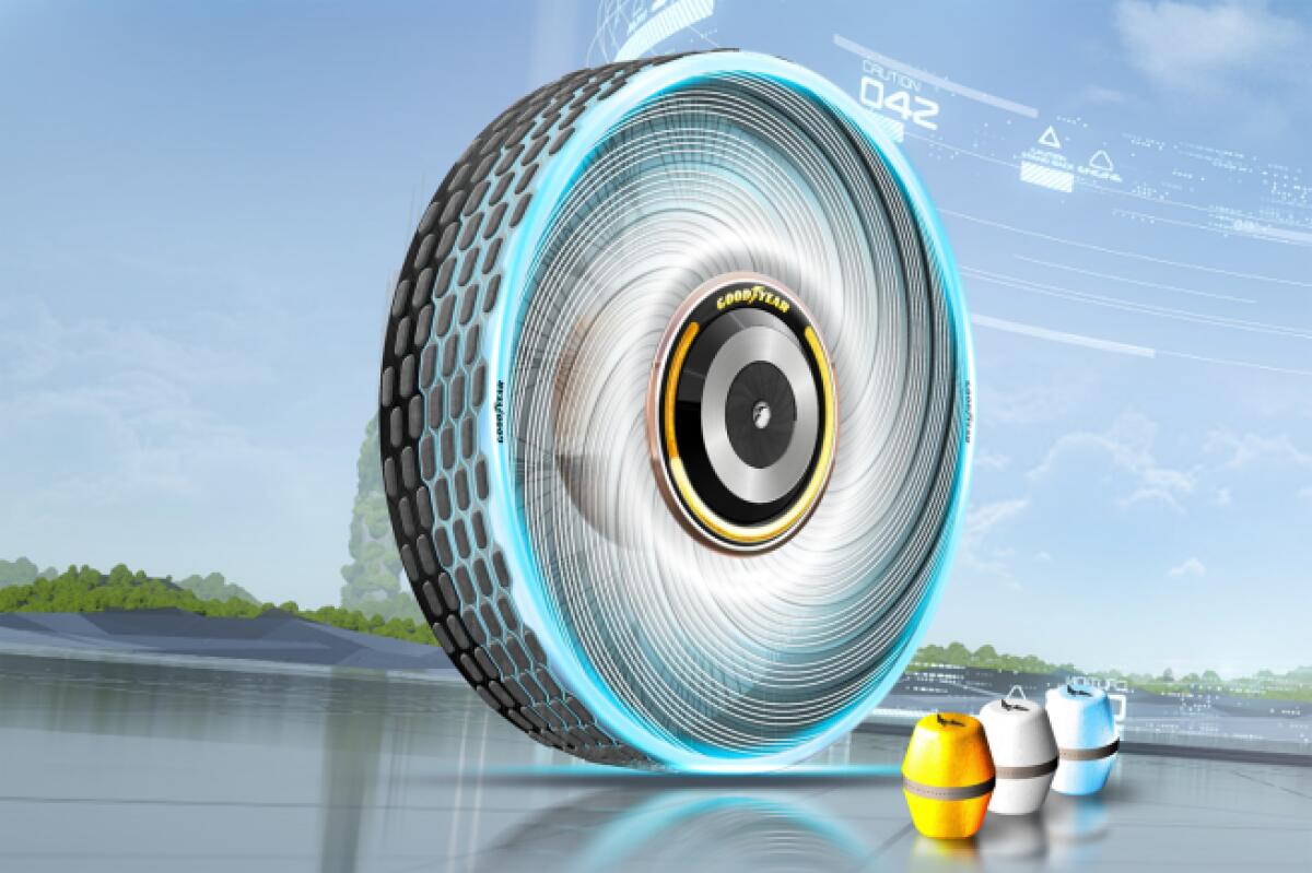 Goodyear reCharge pneumatici: i prossimi dispositivi ricaricabili e personalizzabili - PH: goodyear.com