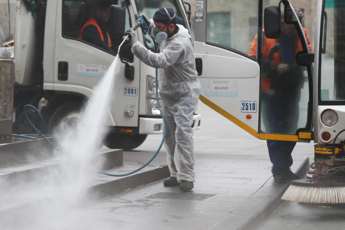Disinfettare le strade non serve a prevenire la trasmissione del CoViD-19 - 