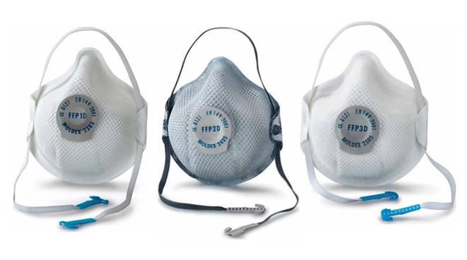 Mascherine classe FFP1, FFP2, FFP3