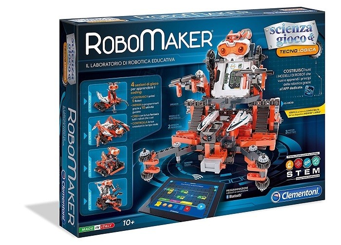 Robot fai da te per bambini - Clementoni RoboMaker