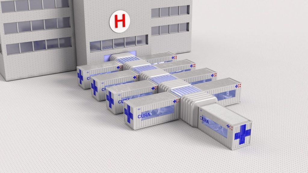 Progetto CURA: container per l’emergenza sanitaria