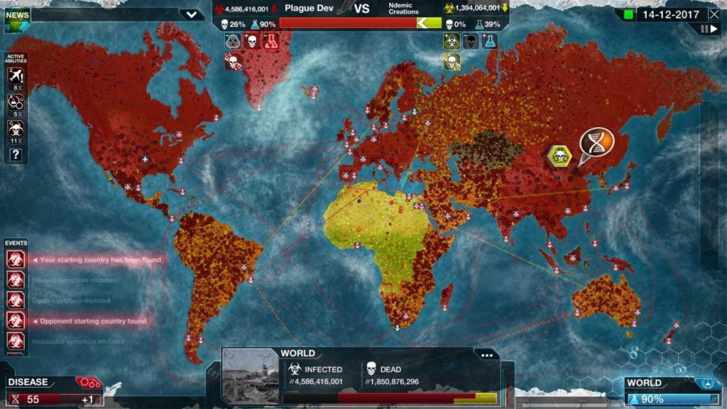Plague Inc: nuova modalità dove combattere contro una pandemia