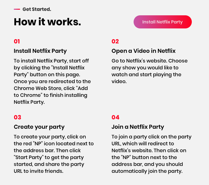 Netflix Party: godersi i film insieme agli amici