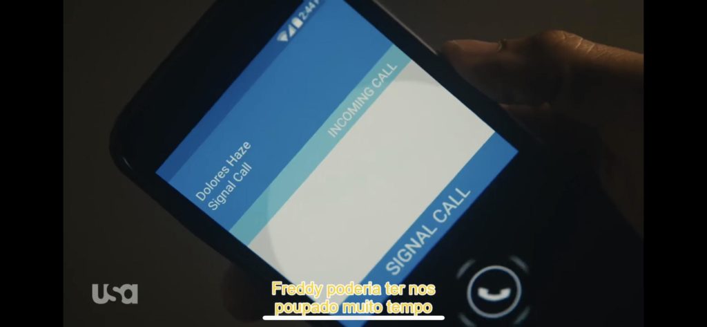L'app signal utilizzata in Mr Robot. Credits: Reddit@MI8201