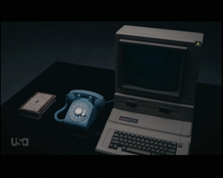 L'apple IIe nella serie Mr Robot. Credits: Reddit@antdude