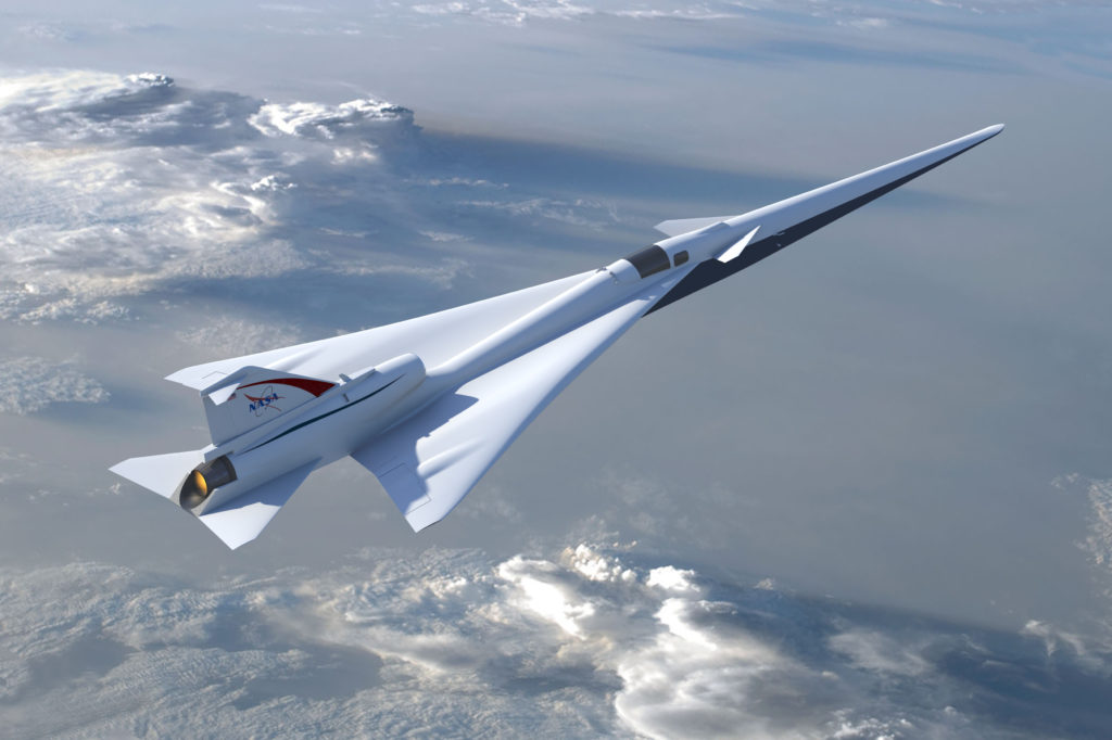 NASA QUESST (Quiet SuperSonic Technology)Credits: NASA