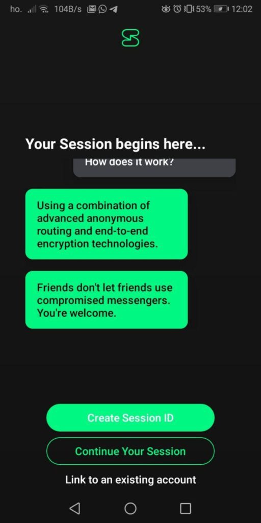 Session: messaggistica OpenSource e Blockchain