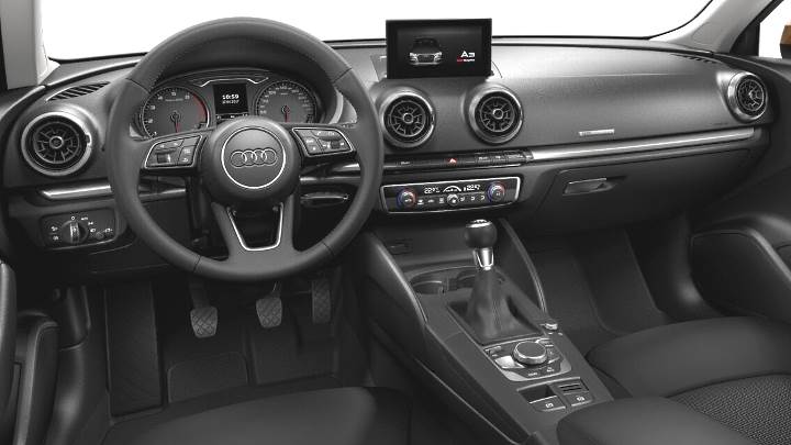 Interni dell'Audi A3 Sportback 2016