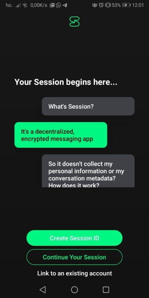 Session: messaggistica OpenSource e Blockchain