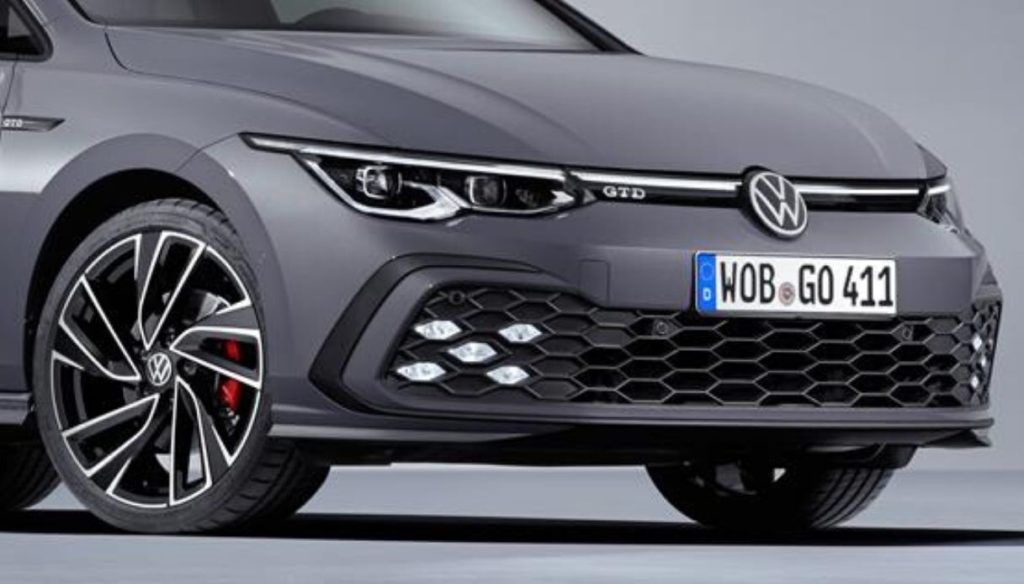 Nuova Volkswagen Golf GTD 2020: la diesel da 200 CV