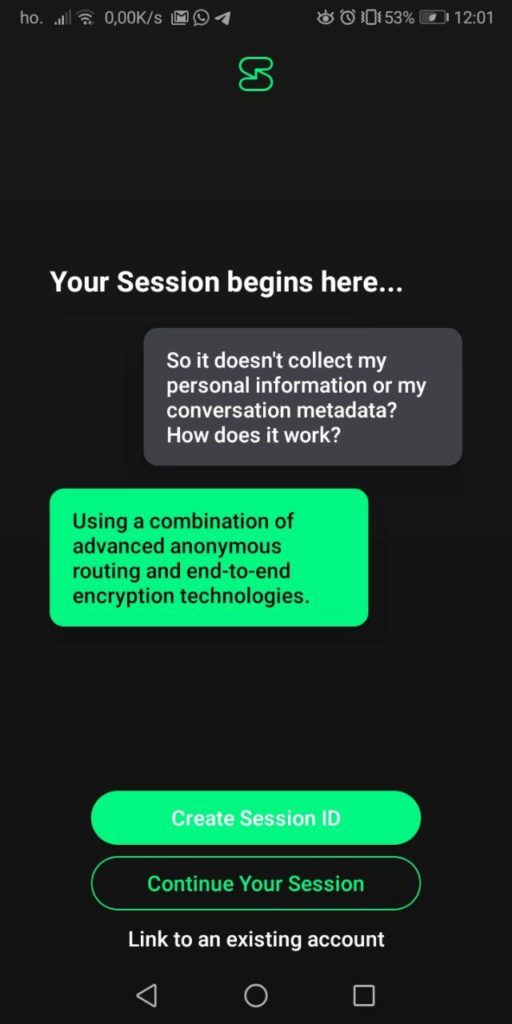 Session: messaggistica OpenSource e Blockchain