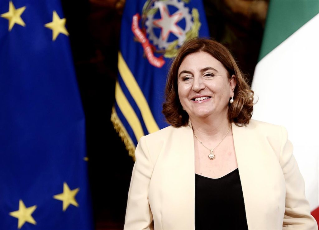 Il ministro del lavoro, Nunzia Catalfo, da laRepubblica.it
