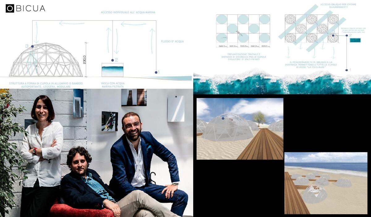 Cupole in bamboo, la nuova idea per le spiagge italiane - 