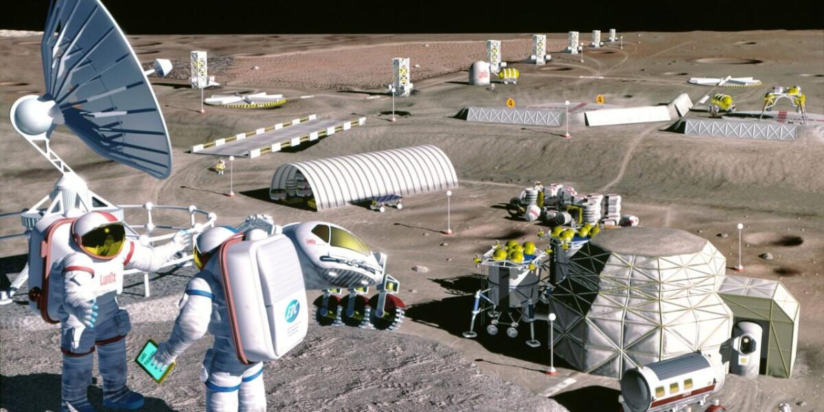 Riciclare l'urina per le strutture lunari - 