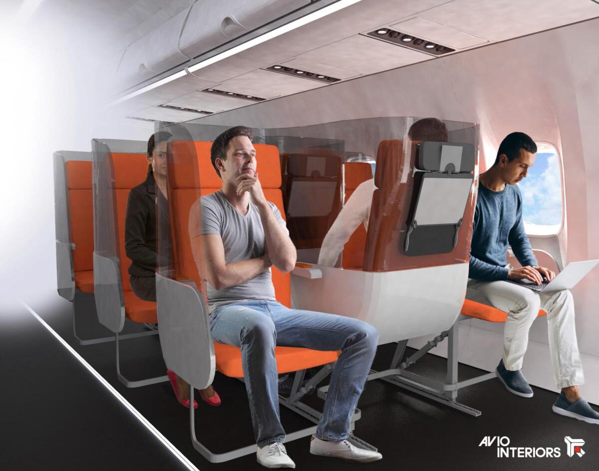 Aviointeriors propone il nuovo allestimento post COVID19 - 