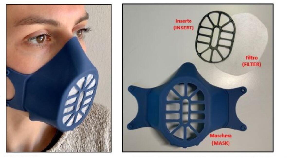 Bergamask: una nuova mascherina sterilizzabile in microonde contro il Covid - Bergamask - Stilgomma.it