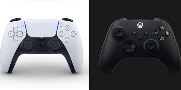 Controller PS5 e Xbox Series X