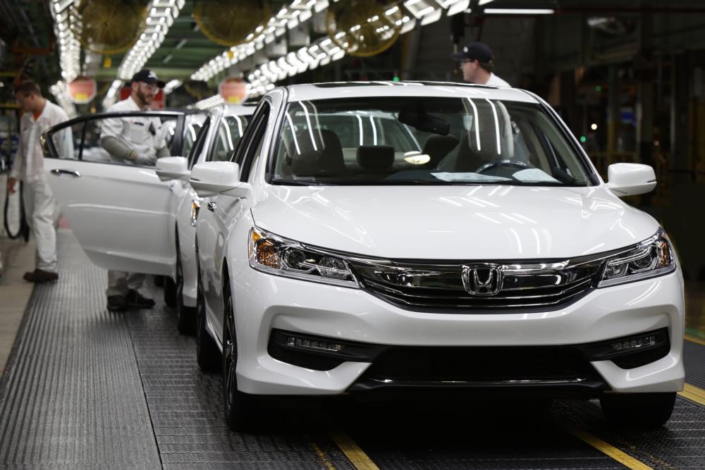 Stabilimento di Merysville, Ohio, dove si produce la Honda Accord