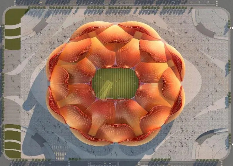 Vista dall'alto dello stadio - Ph. thesun.co.uk