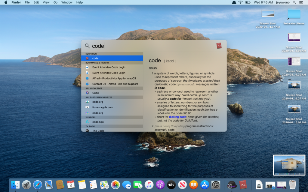 App Spotlight su Mac OS