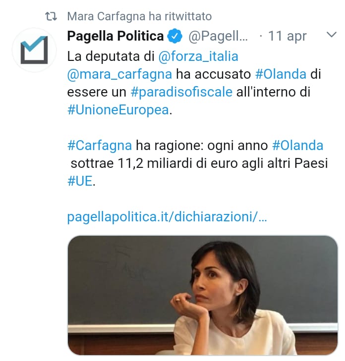 Le dichiarazioni di Mara Carfagna, deputata di Forza Italia.
