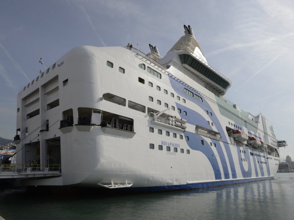 Il traghetto GNV Splendid (1), da PortNews.it