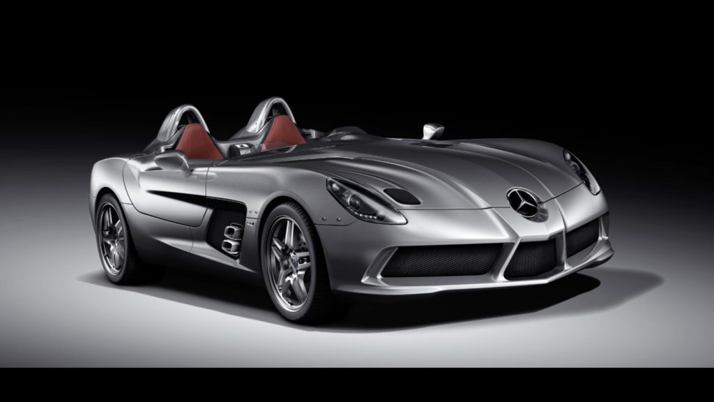 La Mercedes SLR Stirling Moss