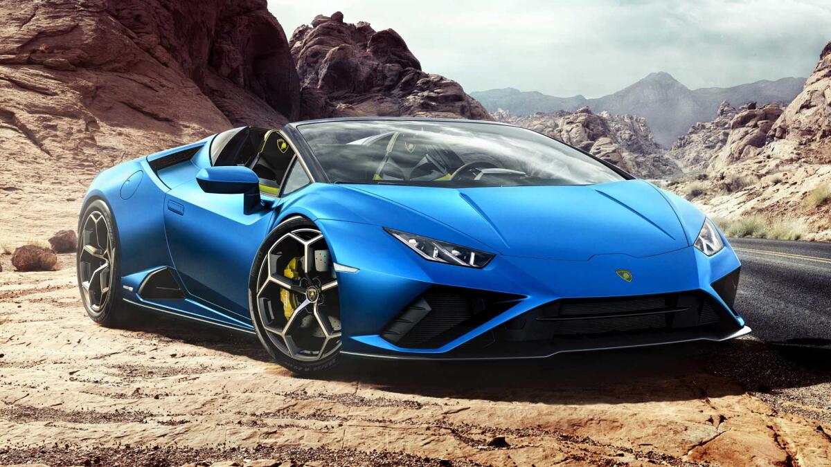 Lamborghini Huracan EVO RWD Spyder: 610 CV en plain air - 