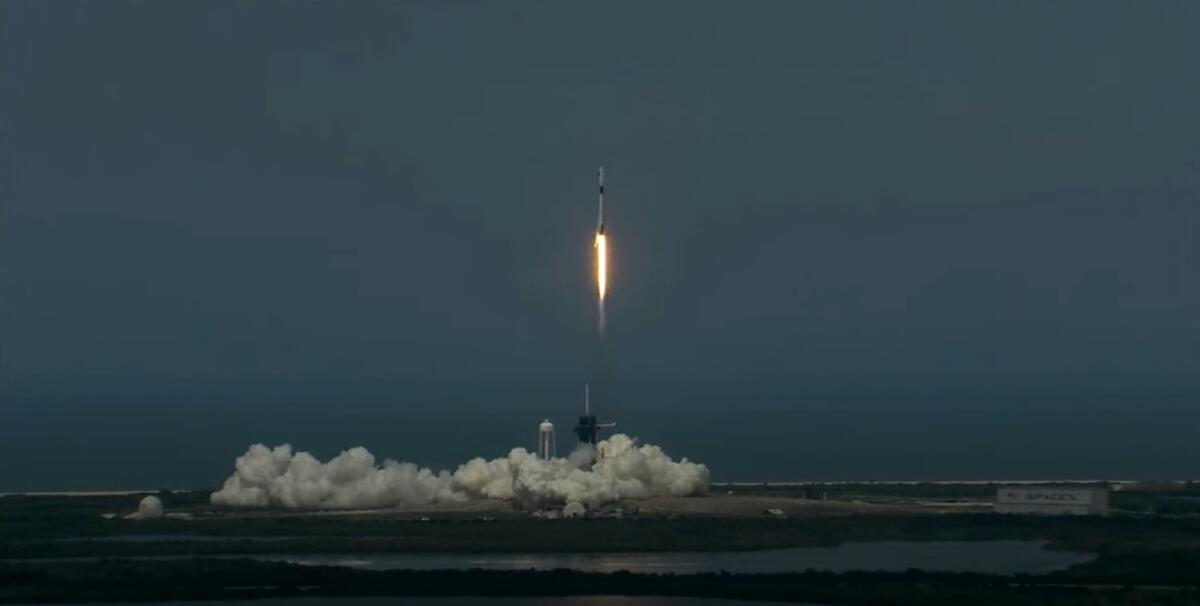Lift-off: Dragon2 di NASA e SpaceX è partita verso la ISS! - 