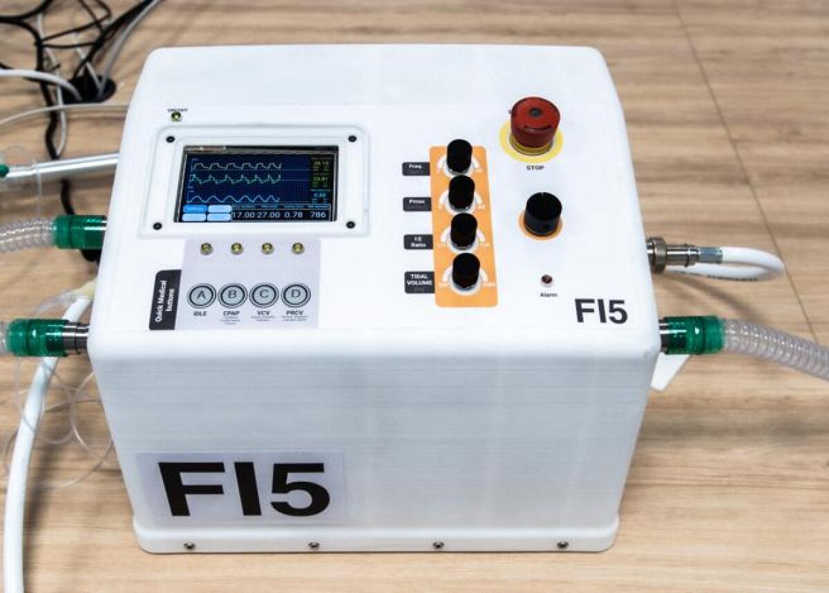 Ventilatore polmonare Ferrari FI5 in collaborazione con IIT - corriere.it