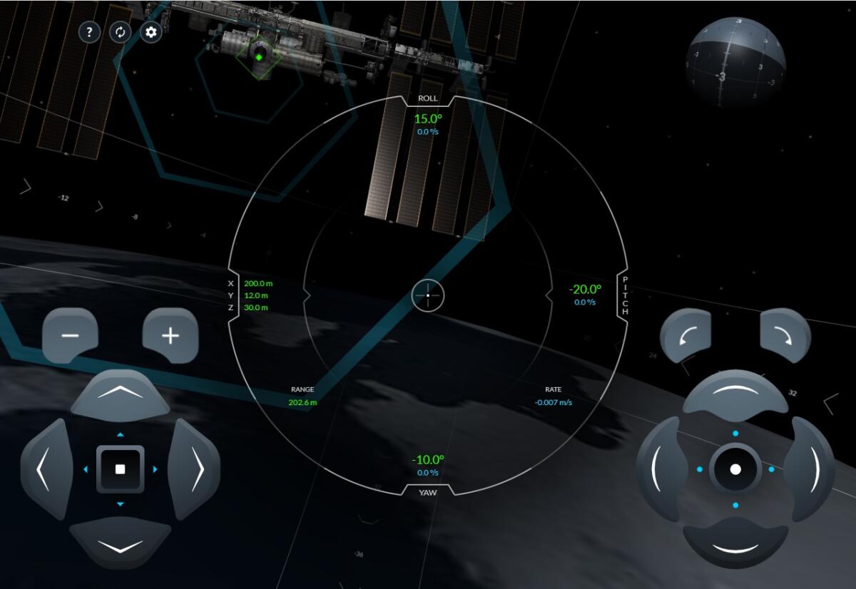 Il simulatore di SpaceX per attraccare la Crew Dragon - Il simulatore della SpaceX