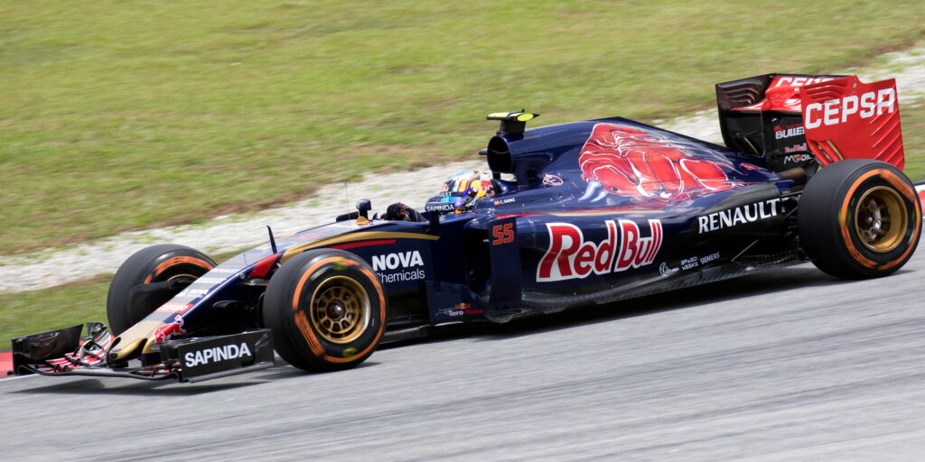 Carlos Sainz in Toro Rosso